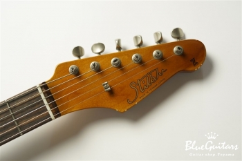 Model S. #034 Heavy Aged - Candy Apple Green with Copper Red