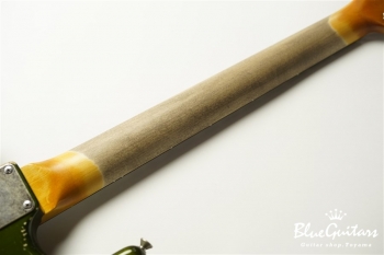 Model S. #034 Heavy Aged - Candy Apple Green with Copper Red