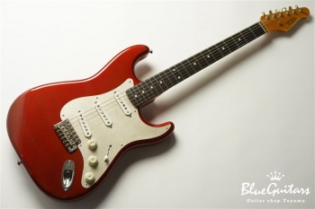 Model S. #035 Light Aged - Candy Apple Red with Silver