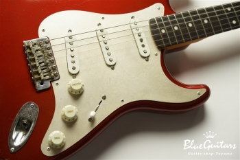 Model S. #035 Light Aged - Candy Apple Red with Silver