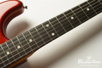 Model S. #035 Light Aged - Candy Apple Red with Silver