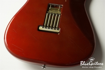 Model S. #035 Light Aged - Candy Apple Red with Silver