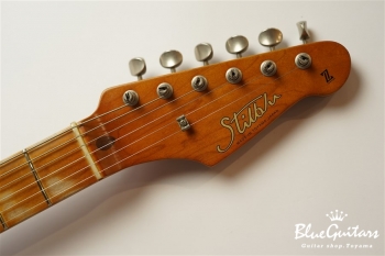 Model S. #036 Medium Aged - Faded Shell Pink with Copper Red