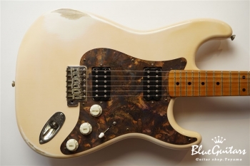 Model S. #036 Medium Aged - Faded Shell Pink with Copper Red