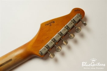 Model S. #036 Medium Aged - Faded Shell Pink with Copper Red