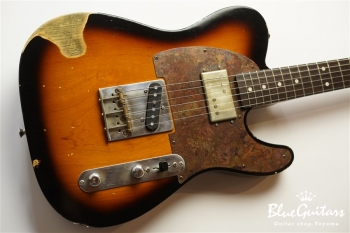 Model T. #012 Medium Aged - 2Tone Sunburst with Copper Red