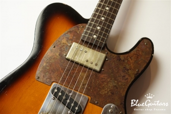 Model T. #012 Medium Aged - 2Tone Sunburst with Copper Red