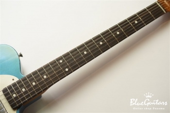 Model T. #038 Multi Layer/Heavy Aged - Lake Placid Blue over 3Tone Sunburst with Siver
