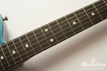 Model T. #038 Multi Layer/Heavy Aged - Lake Placid Blue over 3Tone Sunburst with Siver