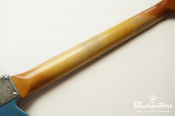Model T. #038 Multi Layer/Heavy Aged - Lake Placid Blue over 3Tone Sunburst with Siver