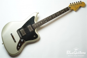 Fender Mexico Blacktop Jaguar HH - Silver | Blue Guitars Online Store