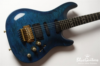 Vestax GV-II F/SSH MM - Seethrough Blue | Blue Guitars Online Store