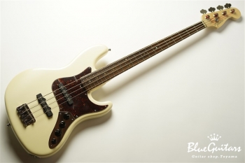 Fender American Deluxe Jazz Bass SCN - Olympic White Pearl