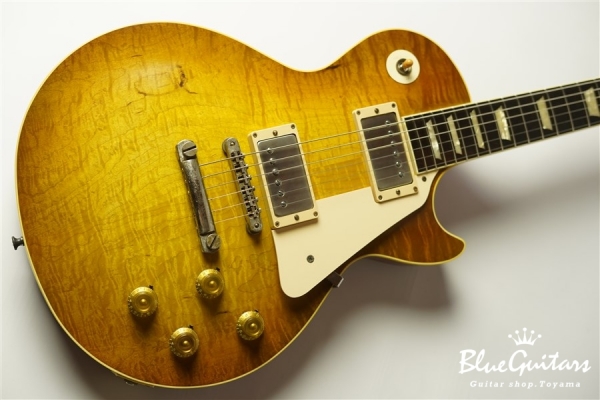 g7-LPS Series9 3A - Vintage Green Burst [Half Vintage Finish]