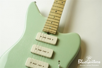 jam - See Through Seafoam Green / Silver Filler