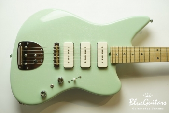 jam - See Through Seafoam Green / Silver Filler