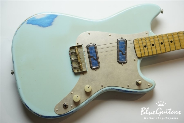 IRIS #065 - Sonic Blue over Lake Placid Blue