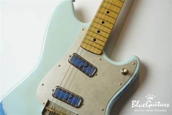 IRIS #065 - Sonic Blue over Lake Placid Blue