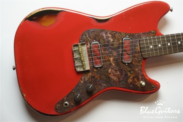 IRIS #066 - Fiesta Red over 3Tone Sunburst