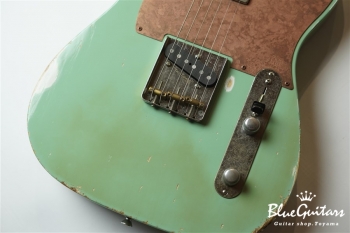 Model T. #073 Medium Aged - Seafoam Green with Copper Pink