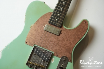 Model T. #073 Medium Aged - Seafoam Green with Copper Pink