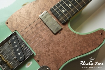 Model T. #073 Medium Aged - Seafoam Green with Copper Pink