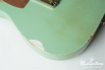 Model T. #073 Medium Aged - Seafoam Green with Copper Pink