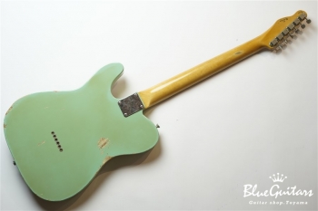 Model T. #073 Medium Aged - Seafoam Green with Copper Pink