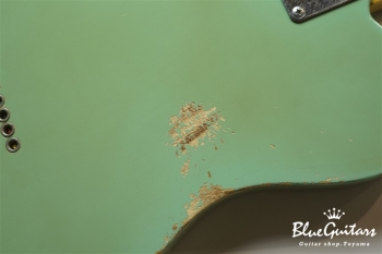 Model T. #073 Medium Aged - Seafoam Green with Copper Pink