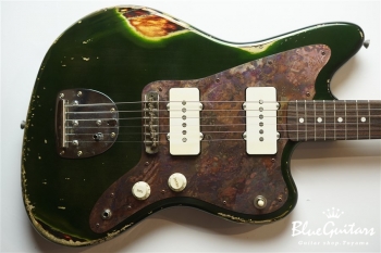 Model JM. #074 Candy Apple Green over 3TS with Copper red