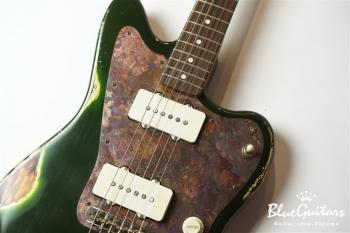 Model JM. #074 Candy Apple Green over 3TS with Copper red