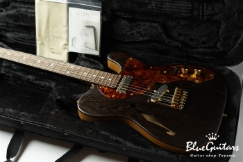 PFTE #021 Tagayasan / Figured Mahogany 2P / Pau Ferro FB - Natural/Oil