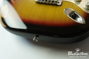 Model S. #020 Medium Aged - 3Tone Sunburst with Antique Silver