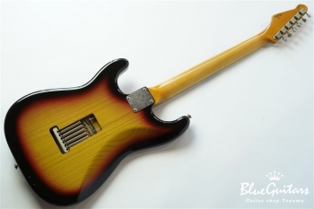 Model S. #020 Medium Aged - 3Tone Sunburst with Antique Silver