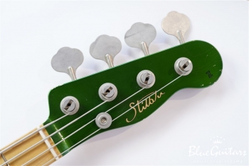 Model TB. #032 Medium Aged - Candy Apple Green with Antique Silver