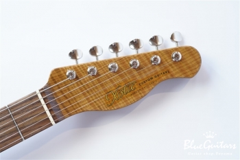 XTC-1 - Dark Candy Apple Red #1709 Super Light Aged/Alder/Roasted Flame Maple Neck w/Super Clean Buffer