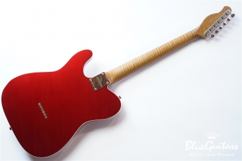 XTC-1 - Dark Candy Apple Red #1709 Super Light Aged/Alder/Roasted Flame Maple Neck w/Super Clean Buffer