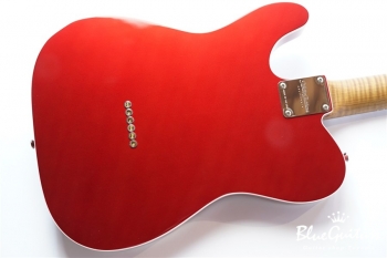 XTC-1 - Dark Candy Apple Red #1709 Super Light Aged/Alder/Roasted Flame Maple Neck w/Super Clean Buffer