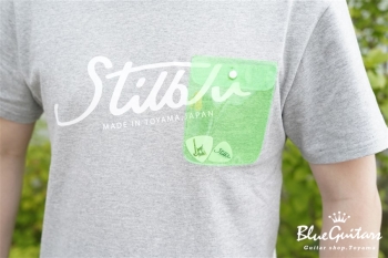 stilblu by Blue Guitars × SUGARGLIDER Pick Pocket T-Shirts - Gray 【M size】