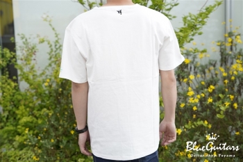 stilblu by Blue Guitars × SUGARGLIDER Pick Pocket T-Shirts - White 【XL size】
