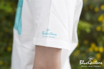 stilblu by Blue Guitars × SUGARGLIDER Pick Pocket T-Shirts - White 【L size】