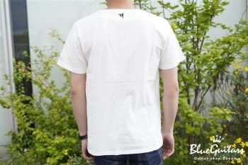 stilblu by Blue Guitars × SUGARGLIDER Pick Pocket T-Shirts - White 【M size】