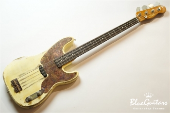 Model TB. #075 Heavy Aged - Polaris White with Copper Red