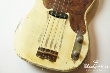 Model TB. #075 Heavy Aged - Polaris White with Copper Red