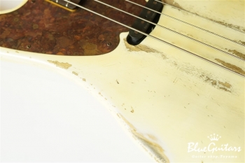 Model TB. #075 Heavy Aged - Polaris White with Copper Red