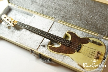 Model TB. #075 Heavy Aged - Polaris White with Copper Red