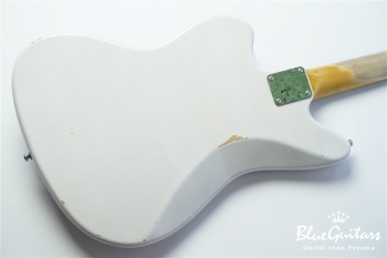 Model JM. #079 Light Aged - White Blonde with Green