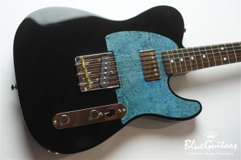 Model T. #061 Light Aged - Black with Orii Blue