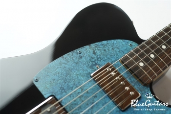 Model T. #061 Light Aged - Black with Orii Blue