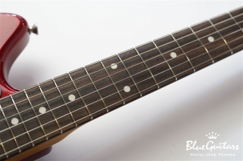 IRIS #076 - Candy Apple Red over Aztec Gold